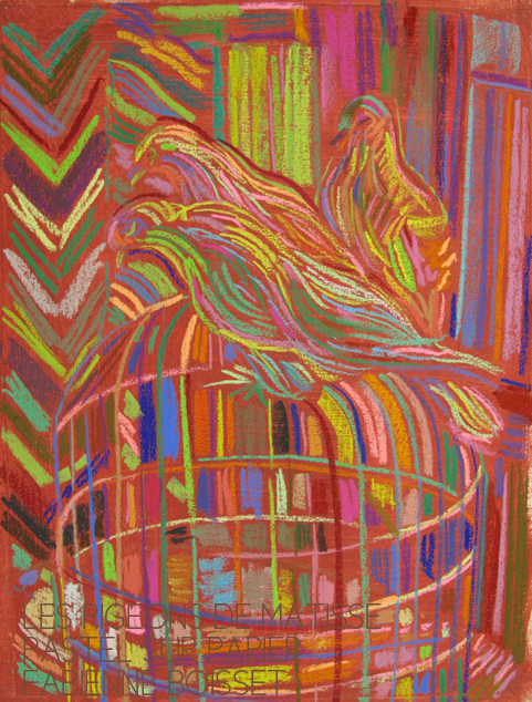 MATISSE ET SES PIGEONS_Fabienne BOISSET
